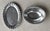 Circa 1980 Beaded Rim Byzantine-Inspired Mexican Pewter Oval Bowl & Underplate Set For Sale - Image 10 of 18