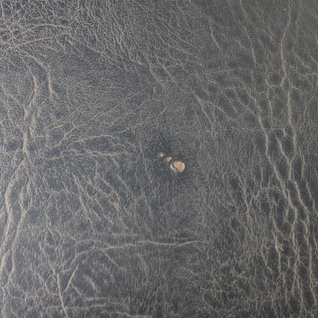 Black 1960s Spanish Revival Gothic Mid-Century Wrought Iron & Black Daystrom Swivel Barstools For Sale - Image 8 of 12