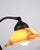 Vintage Desk Lamp in Wrought Iron with Yellow Frosted Glass Shade, 1930s For Sale - Image 6 of 11