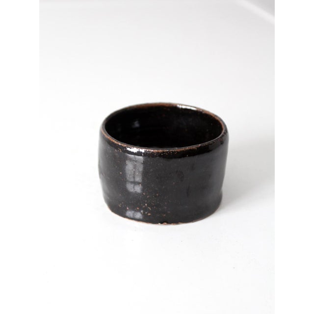Vintage Handmade Studio Pottery Bowl For Sale - Image 6 of 9
