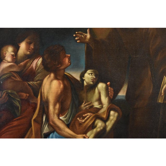 Cignani, Miracle of Saint Francis, 1700, Oil on Canvas, Framed For Sale - Image 12 of 16