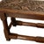 Antique English Carved Oak Arts & Crafts Hall Bench Seat 'Birds in a Tree' 1900 For Sale - Image 14 of 14