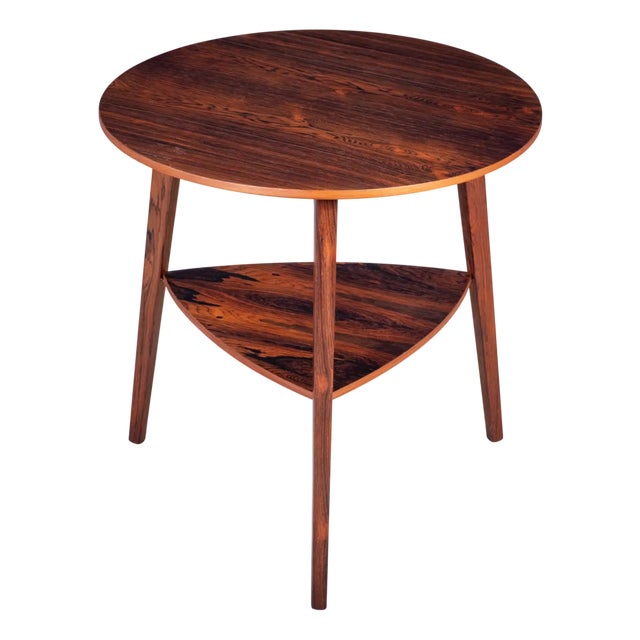 Rosewood Side Tables by Holger George Jensen for Kubus, 1960s, Set of 2 For Sale