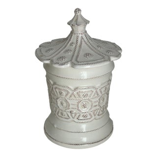 Juliska Jardin Du Monde Lidded Canister For Sale