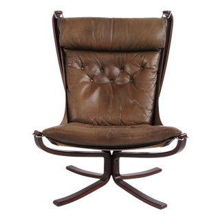 Falcon Lounge Chair by Sigurd Ressell for Vatne Møbler, Norway, 1970s For Sale
