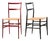 Superleggera Chairs by Gio Ponti for Cassina, Italy, 1957, Set of 2 For Sale