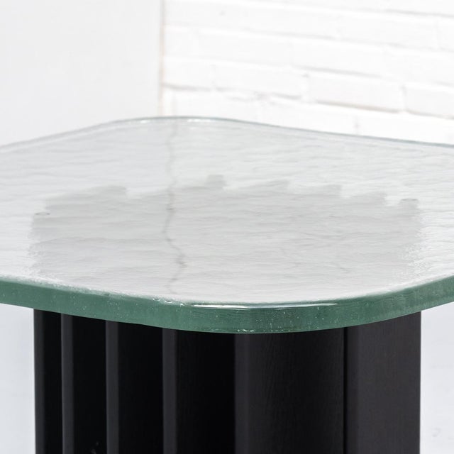 Wood Glass Coffee Table by Heinz Lilienthal, 1970s For Sale - Image 7 of 10