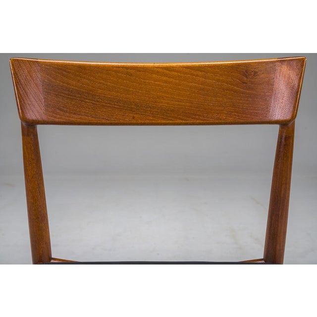 Model 39 Teak Dining Chair by Henry Rosengren Hansen for Brande Møbelindustri, 1960s For Sale - Image 4 of 14