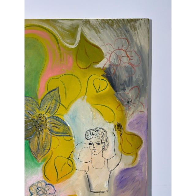 Green Fruit and Flowers, 2026, Oil Painting on Canvas For Sale - Image 8 of 11