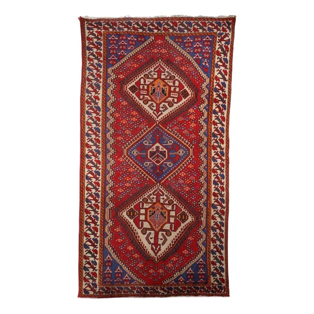 Middle Eastern Shiraz Rug For Sale