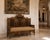 Early 20th Century Middle Eastern Carved Walnut Mashrabiya Settee, 1920s–1930s For Sale - Image 4 of 14