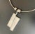 Paige Novick Mirrored Crystal Pendant Silver Choker For Sale In New York - Image 6 of 8