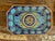 Ceramic Collectible Majolica Octagonal Tray, Large For Sale - Image 7 of 7