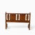 1960s Mid-Century Carved Wood Full-Size Headboard For Sale - Image 4 of 14