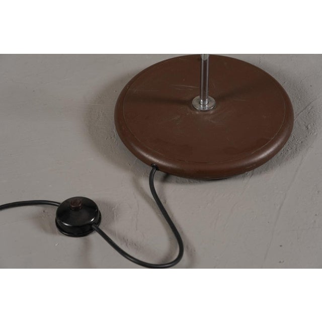 Vintage Brown 3-Bulbs Floor Lamp, Germany, 1970s For Sale - Image 6 of 7
