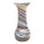 Mid 20th Century Desert Sands Multi Color Swirl Art Pottery Vase For Sale