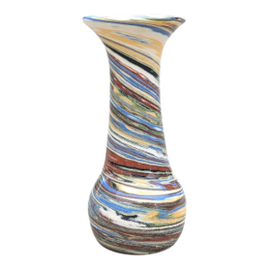 Vintage Southwest Nemadji Style Art Pottery Bud Vase