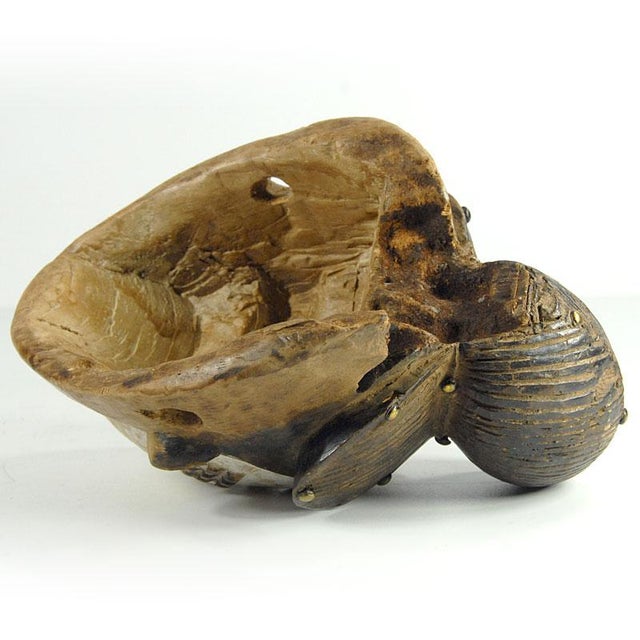 Vintage Arican Punu Tribal Mask, 1960s For Sale - Image 9 of 10