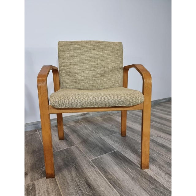 Czechoslovakian Armchairs by Ludvik Volak for Holes Tree, Set of 3, in Worn conditions. Designed 1960 to 1969 This piece...