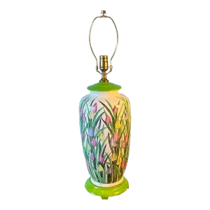 Porcelain Tulip Design Table Lamp
