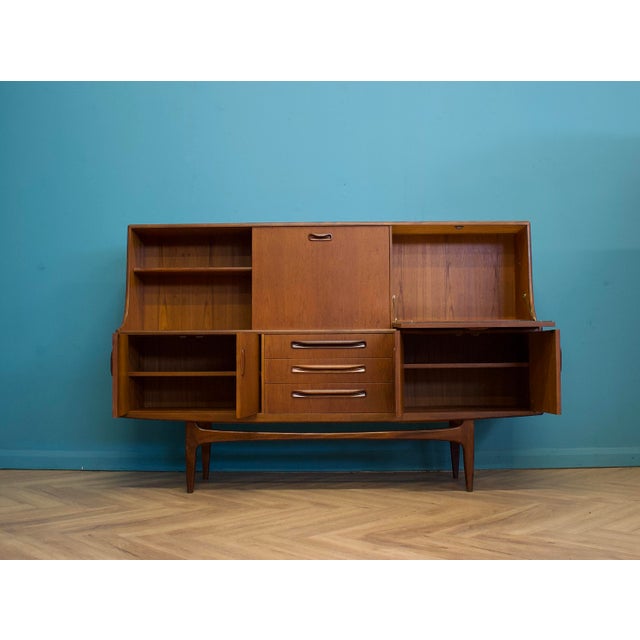 Teak Sideboard or Highboard from G-Plan, 1960s For Sale - Image 6 of 13