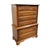 American Permacraft / Sanford Solid Cherry Early American Traditional 40" Chest on Chest 79-21 For Sale - Image 3 of 12