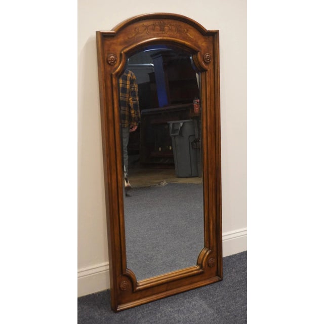 DREXEL HERITAGE Vercelli Collection Italian Provincial 23" Dresser / Wall Mirror 503-200 50.5" High 23.5" Wide 2" Deep We...