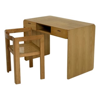 Samara Desk and Chair by Derk Jan de Vries for Maisa Di Seveso, 1970s, Set of 2 For Sale
