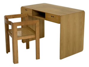 Samara Desk and Chair by Derk Jan de Vries for Maisa Di Seveso, 1970s, Set of 2