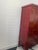 Wood Antique Chinese Red Lacquer Wedding Cabinet With Gilt "Hundred Boys" Motif For Sale - Image 7 of 12