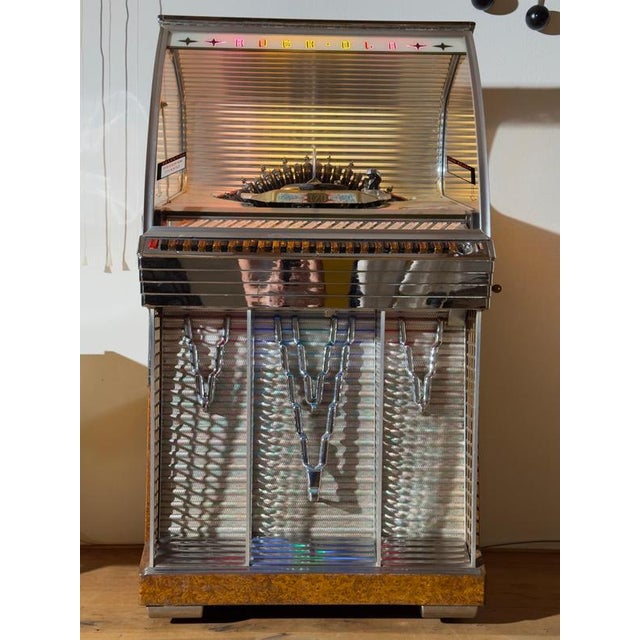 Rock-Ola 1448 Icicle Model Jukebox, 1955 For Sale - Image 9 of 18