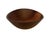 Modern Modern Hand-Turned Cherry Wood Bowl Signed by O. Lufton For Sale - Image 3 of 15