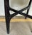 Modern Noir Co. Modern Black Cerused Oak Bucks Side Table For Sale - Image 3 of 4