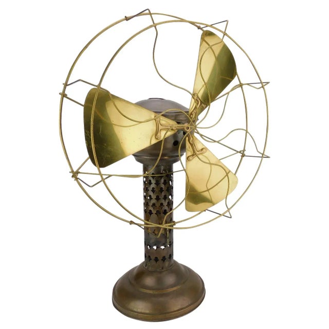 Circa 1914 "The Thermo Fan" by Thermo Engine Company Hot Air Fan For Sale - Image 4 of 11