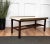 Metal Mid-Century Modern Italian Marble Brass and Wood Cocktail Coffee Table by Milo Baughman, 1960s For Sale - Image 7 of 9