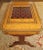 Traditional Drexel Heritage Regency Style Leather and Mahogany Game Table For Sale - Image 3 of 11