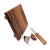 1970s 1970s Dansk Teak Wood Herb Chopping Board With Knife For Sale - Image 5 of 11