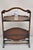 Vintage Regency Style Mahogany 2 Tier Folding Muffin Cake Stand Side Table For Sale - Image 10 of 12