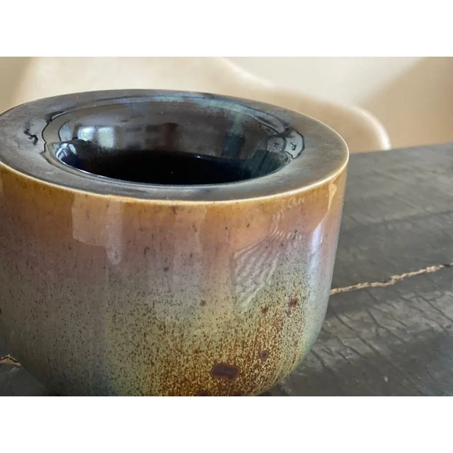 Double-Walled Ceramic Vase by Walther Zander for Walther Zander, 1970s For Sale - Image 14 of 18