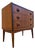 Small Danish Teak Chest of Drawers For Sale