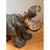 Vintage Boho Slab Built Ceramic Hippo For Sale - Image 10 of 12