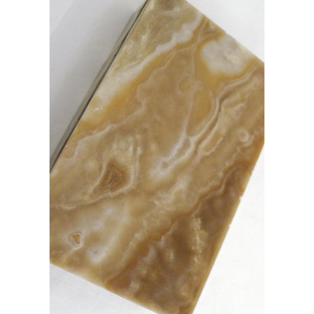 Large Italian Onyx Box, 1960s For Sale - Image 11 of 12