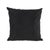 Elegant Black Quilted Pillow With Beaded Detailing For Sale - Image 9 of 9