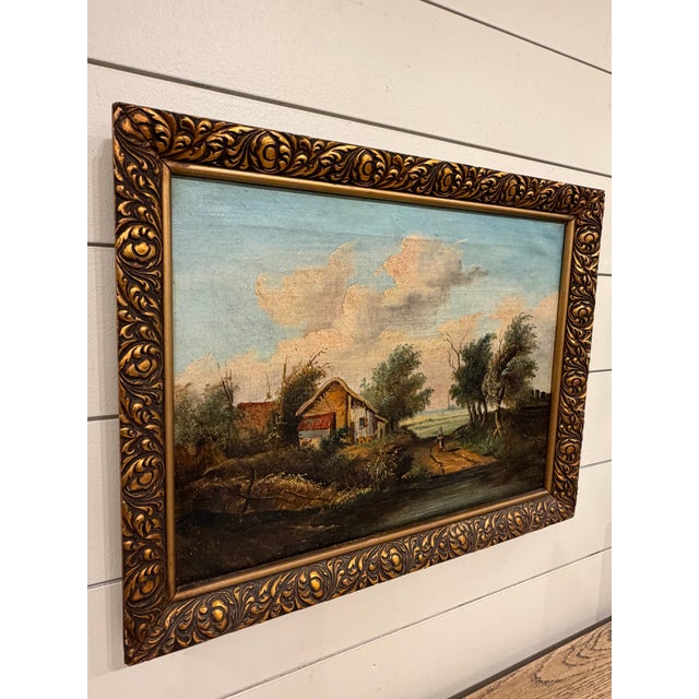 19th Century Oil on Canvas For Sale In Nashville - Image 6 of 8