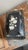 Antique Victorian Papier Mache Tea Caddy Mother of Pearl Inlay Black Lacquer Box Cut Crystal Mixing Bowl 19th Century For Sale - Image 10 of 17