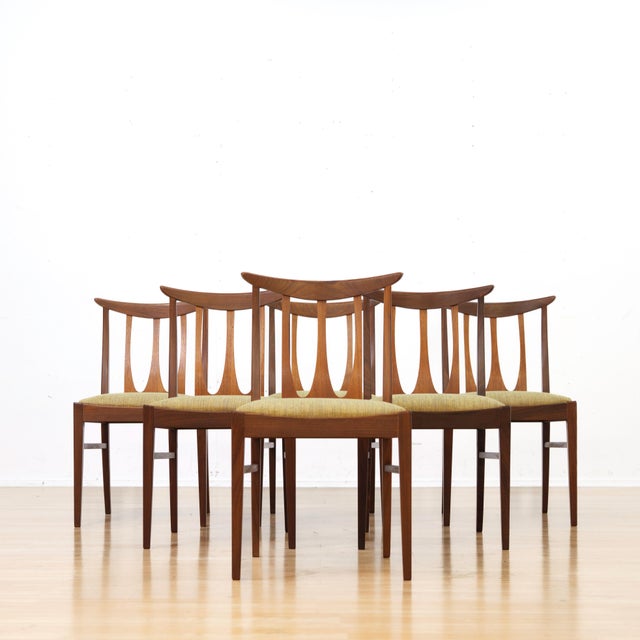1960s Set of Six Mid Century Dining Chairs by G Plan For Sale - Image 5 of 12