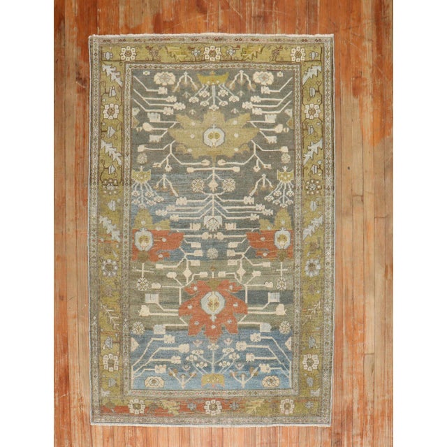 Zabihi Collection Persian Malayer Rug For Sale - Image 9 of 10