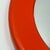 Round Space Age Wall Mirror in Orange, France, 1970s For Sale - Image 9 of 12