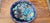 Japanese Vintage Japanese-Style Porcelain Peacock Charger Plate With Floral Motif For Sale - Image 3 of 12