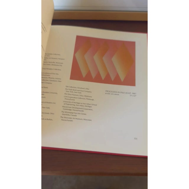 2010s Julian Stanczak Exhibition Original Framed Print and Hard Copy Book For Sale - Image 5 of 7